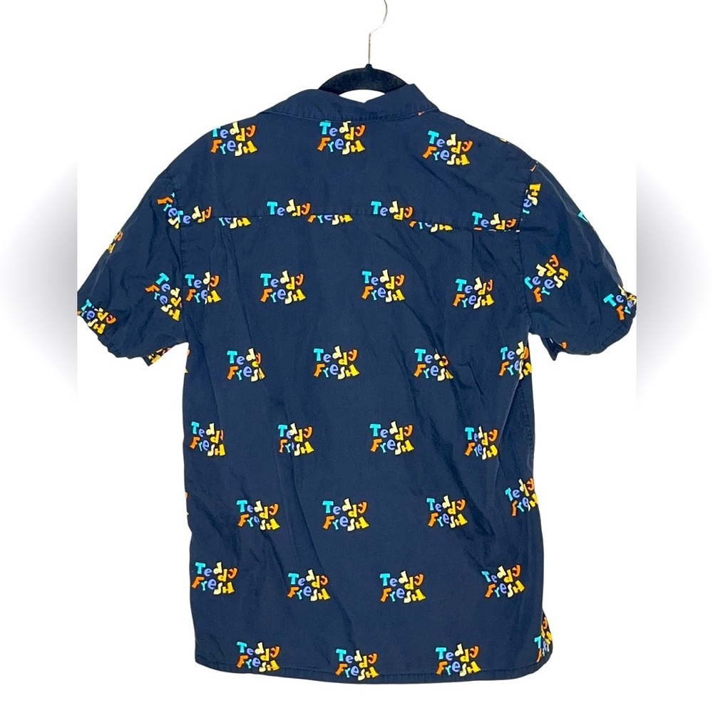 TEDDY FRESH Black Logo‎ Button Down Shirt - Picture 2 of 5